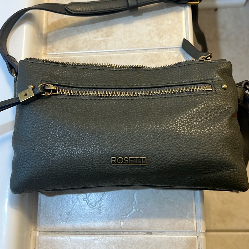 Rossetti olive crossbody handbag